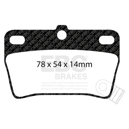 EBC Brakes Pad and Disc Kit (PDKR298) Image 2
