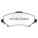 EBC Brakes Pad and Disc Kit (PDKF607) Image 1