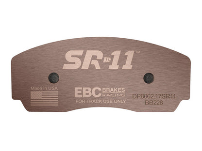 EBC SR11 Racing Brake Pads - (DP8002.17SR11) Front Image 3