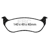 EBC Brakes Pad and Disc Kit (PDKR462) Image 4