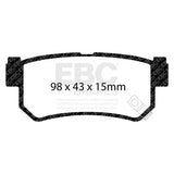 EBC Brakes Pad and Disc Kit (PDKR280) Image 1