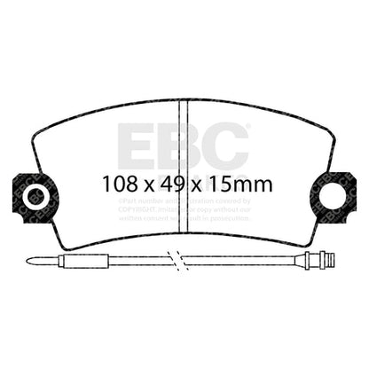 EBC Brakes Pad and Disc Kit (PDKF438)