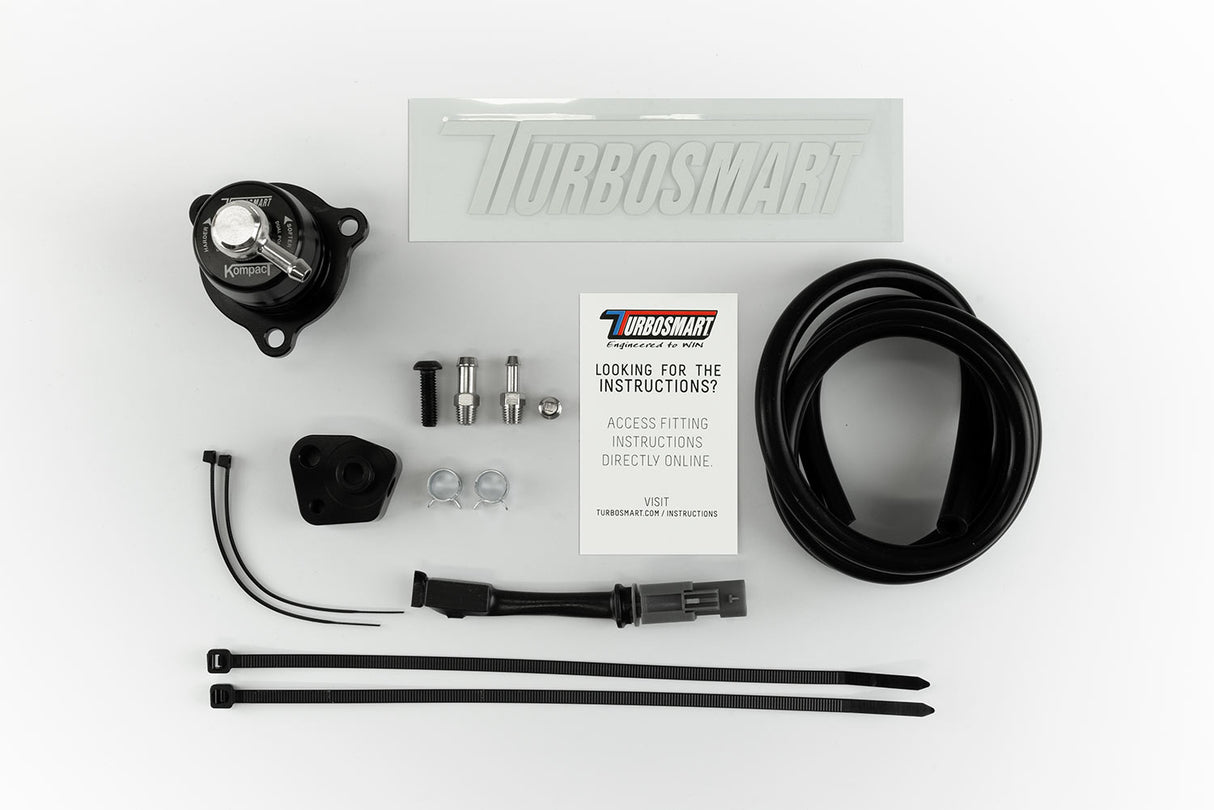 Turbosmart Turbosmart BOV Kompact Shortie Dual Port Ford Fiesta ST 1.6L Ecoboost – Image 3