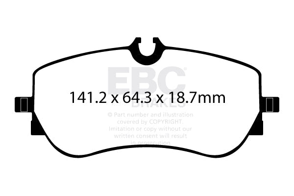 EBC Brakes Pad and Disc Kit (PD03KR1003)