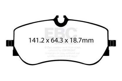 EBC Brakes Pad and Disc Full vehicle Kit (PD40K2227)