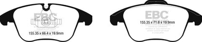 EBC Redstuff 3000 Series Sport Brake Pad Set (DP32252C) Image 2