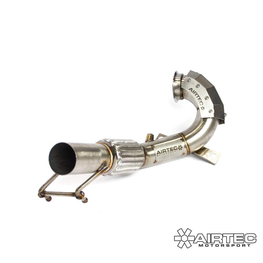 AIRTEC Motorsport De-Cat Downpipe &amp; Centre Section for Golf R Mk7 &amp; 7.5 Image 1