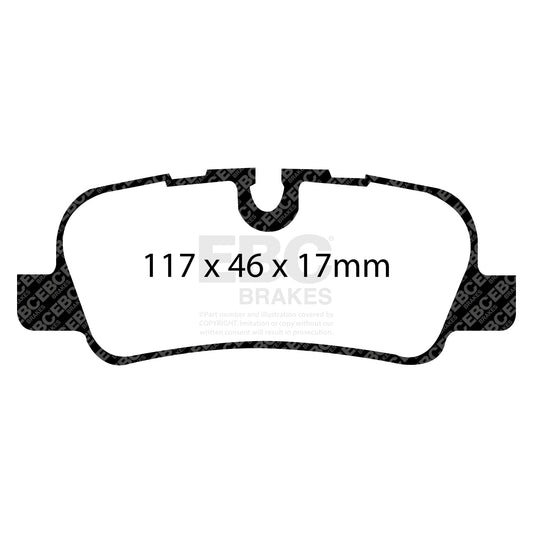 EBC Brakes Pad and Disc Full vehicle Kit (PD40K1046)