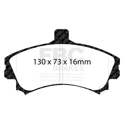 EBC Brakes Pad and Disc Kit (PD08KF371) Image 1