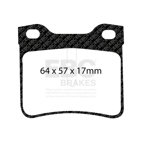 EBC Brakes Pad and Disc Kit (PDKR947) Image 3