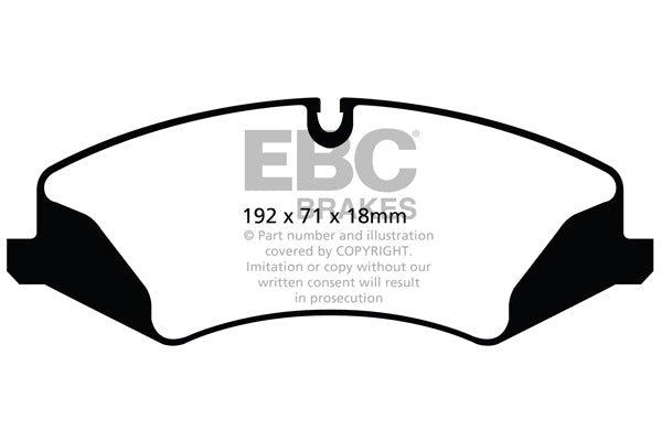 EBC Brakes Pad and Disc Full vehicle Kit (PD40K1049)