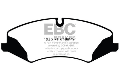 EBC Brakes Pad and Disc Full vehicle Kit (PD40K1063)