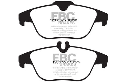 EBC Greenstuff 2000 Series Sport Brake Pad Set (DP21990) Image 3