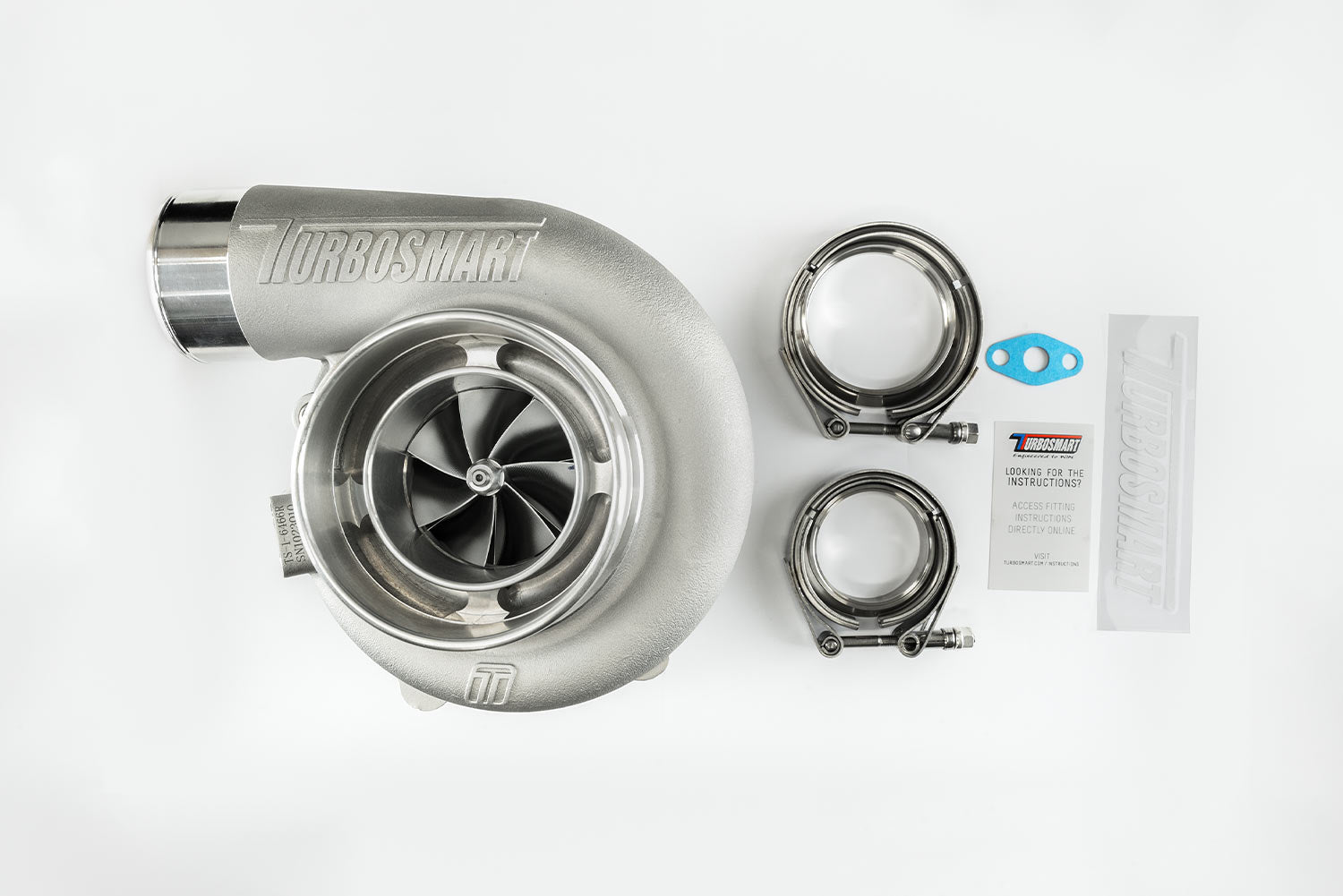 Turbosmart Turbosmart TS-1 Turbocharger 6466 V-Band 0.82AR Externally Wastegated (Reversed Rotation) – Image 4