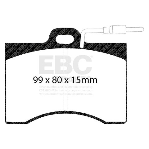 EBC Brakes Pad and Disc Full vehicle Kit (PD40K594)