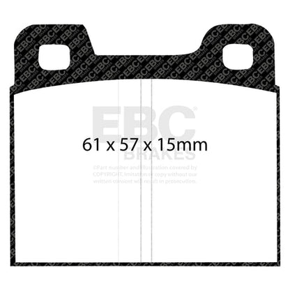 EBC Brakes Pad and Disc Kit (PDKF058) Image 1