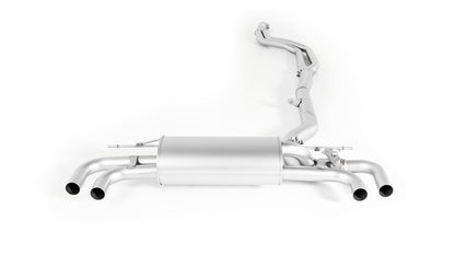 Exhaust Bundle for BMW 5 G30/G31 Racing | 4x 100mm Titanium Brushed Tips