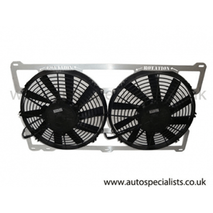 AIRTEC Motorsport Twin 11-inch Slim Line Fan Package for Cosworths Image 1