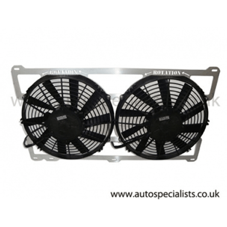 AIRTEC Motorsport Twin 11-inch Slim Line Fan Package for Cosworths Image 1