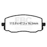 EBC Brakes Pad and Disc Kit (PDKF930) Image 4