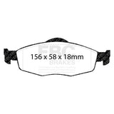 EBC Brakes Pad and Disc Kit (PDKF692) Image 4