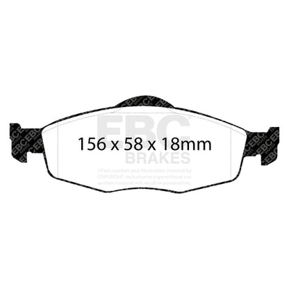 EBC Brakes Pad and Disc Kit (PDKF692) Image 4