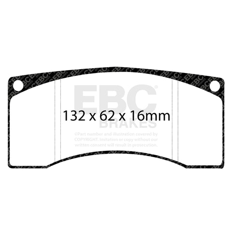 EBC SR21 Racing Brake Pads - (DP8016.16SR21) Image 2