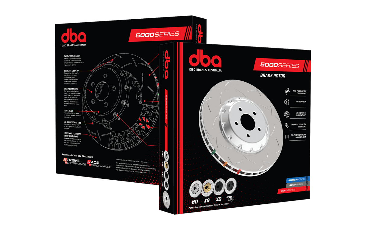 DBA 5000 Series T3 - Rotor only - R35 GTR - Rear - FD Racing