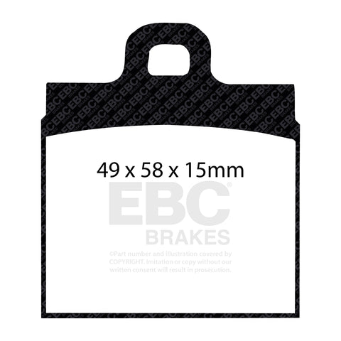 EBC Brakes Pad and Disc Kit (PDKF2058) Image 2