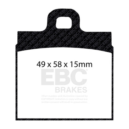 EBC Brakes Pad and Disc Kit (PDKF2058) Image 2
