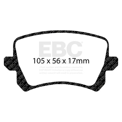 EBC Brakes Pad and Disc Full vehicle Kit (PD40K1895) Image 2