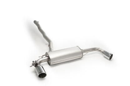 Sport Exhaust Bundle for BMW/Mini - F40 F56 F60 Racing Non-Resonated + Rear Silencer | 2x GT Black Tips (#2)
