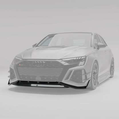 Revozport Audi RS3 8Y Carbon Fibre Front Lip