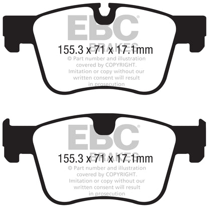 EBC Brakes Pad and Disc Kit (PDKF2431) Image 1