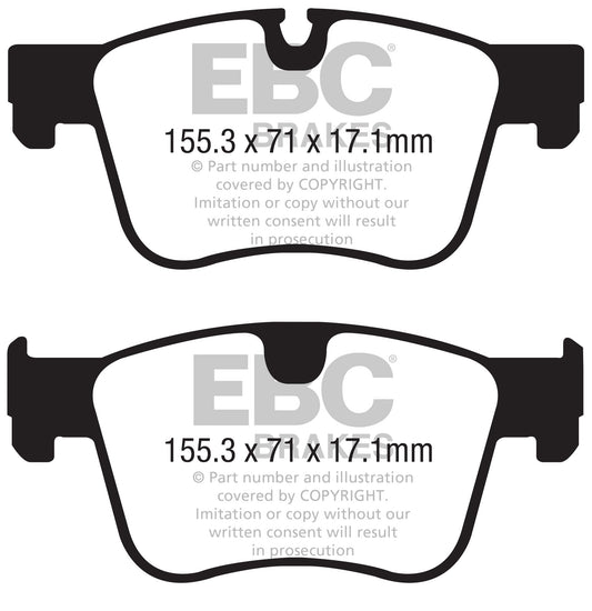 EBC Brakes Pad and Disc Kit (PDKF2431) Image 1
