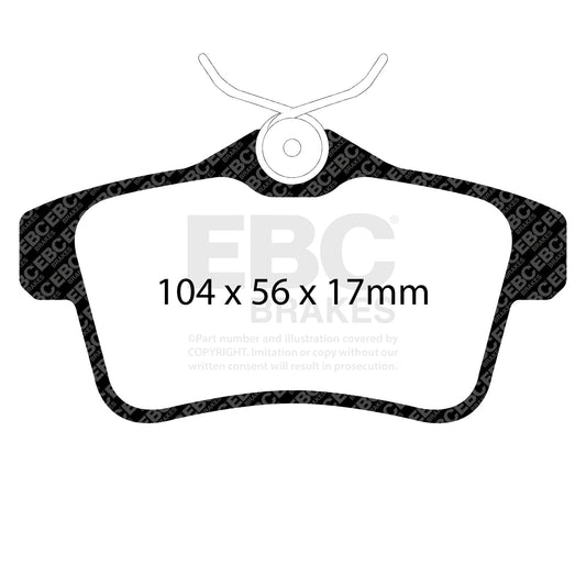 EBC Brakes Pad and Disc Full vehicle Kit (PD40K1538)