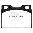 EBC Brakes Pad  and  Disc Kit (PD01KF1216) Image 1