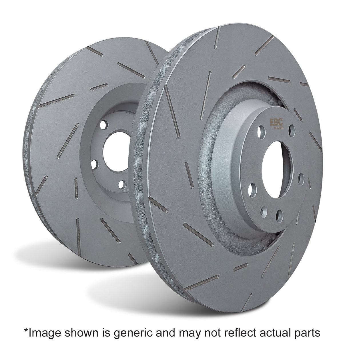EBC Brakes Premium Disc USR Fine Slotted Sport Series (Pair) (USR2141) Image 1