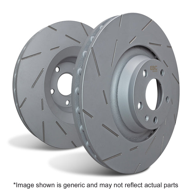 EBC Brakes Premium Disc USR Fine Slotted Sport Series (Pair) (USR2141) Image 1