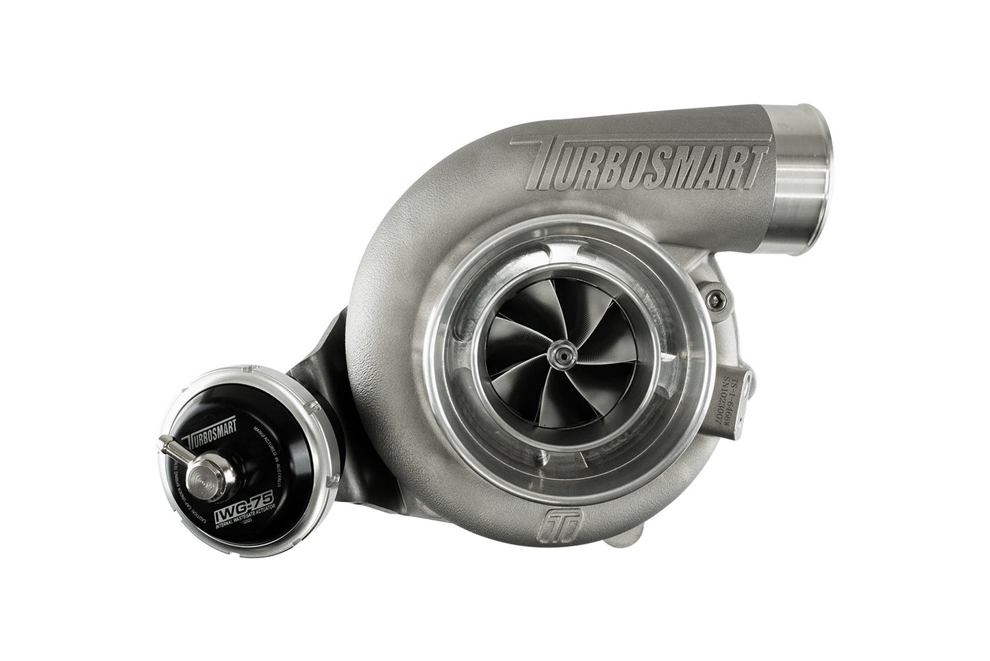 Buy Turbosmart Turbosmart TS-2 Turbocharger (Water Cooled) 6262 V-Band 0.82AR Internally Wastegated online from FD Racing. Smaller, Lighter &amp; Faster - The T