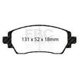 EBC Greenstuff 2000 Series Sport Brake Pad Set (DP21431) Image 1