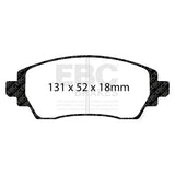 EBC Ultimax OE Replacement Brake Pad Set (DP1431) Image 3
