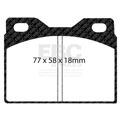 EBC Brakes Pad and Disc Kit (PDKF1608) Image 1