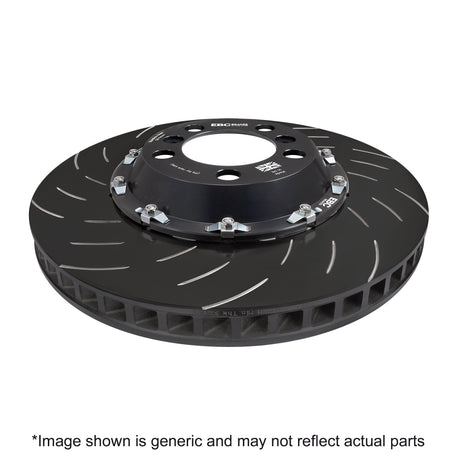 EBC Swept groove 2-piece floating disc - (SG2F013) Rear Image 1