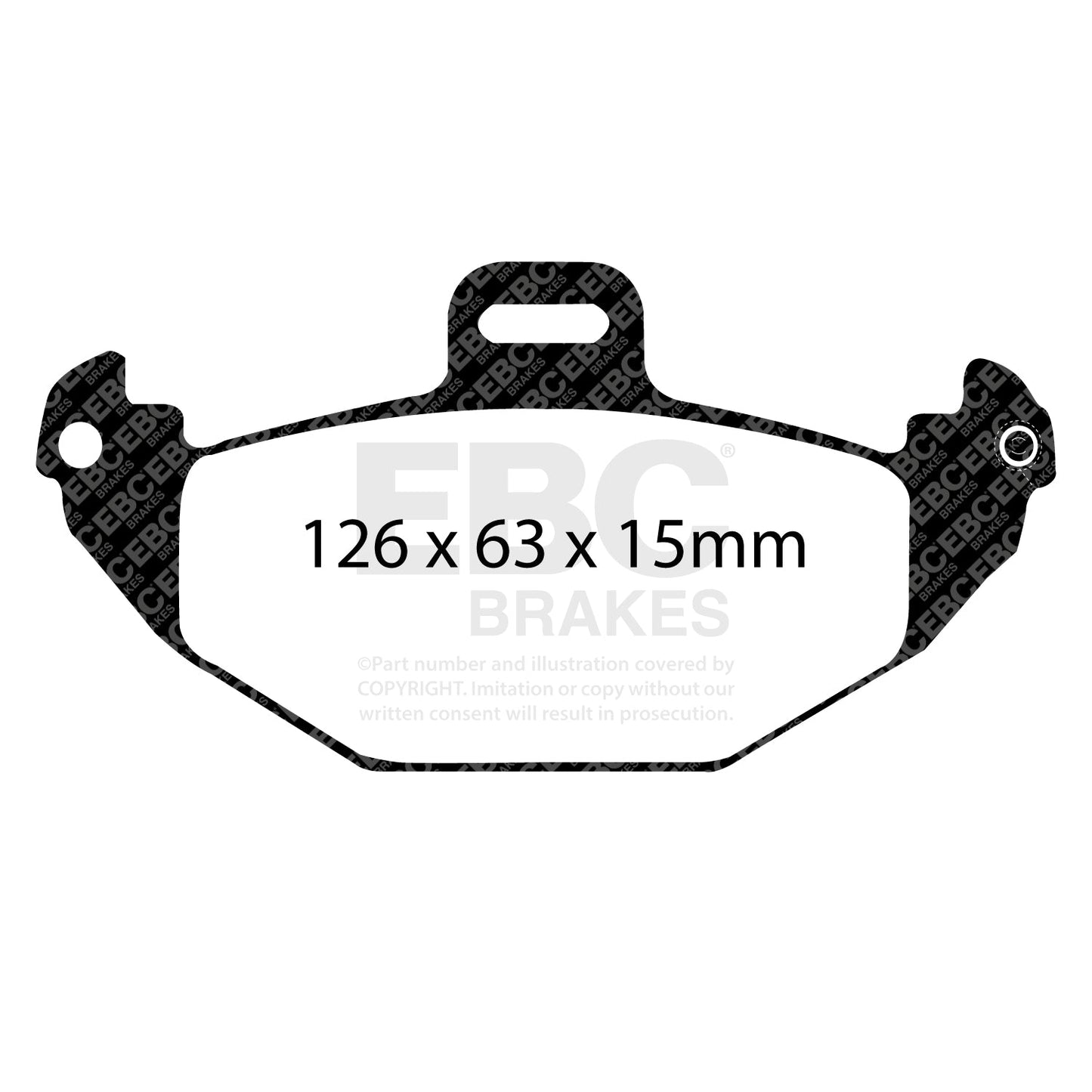 EBC Brakes Pad and Disc Full vehicle Kit (PD40K1599)