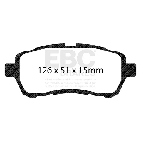 EBC Brakes Pad and Disc Kit (PDKF581) Image 1