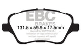 EBC Brakes Pad and Disc Kit (PDKF676) Image 4