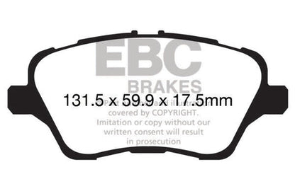 EBC Brakes Pad and Disc Kit (PDKF676)