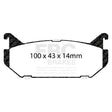 EBC Brakes Pad and Disc Kit (PD06KR184) Image 1