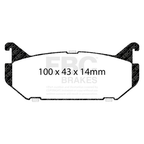 EBC Brakes Pad and Disc Kit (PD06KR184) Image 1
